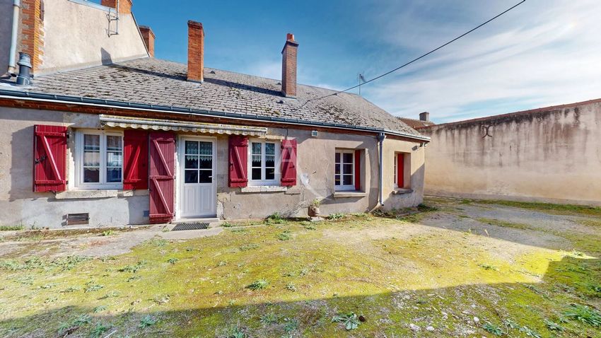 Image Façade à  maison mitoyenne de Loury