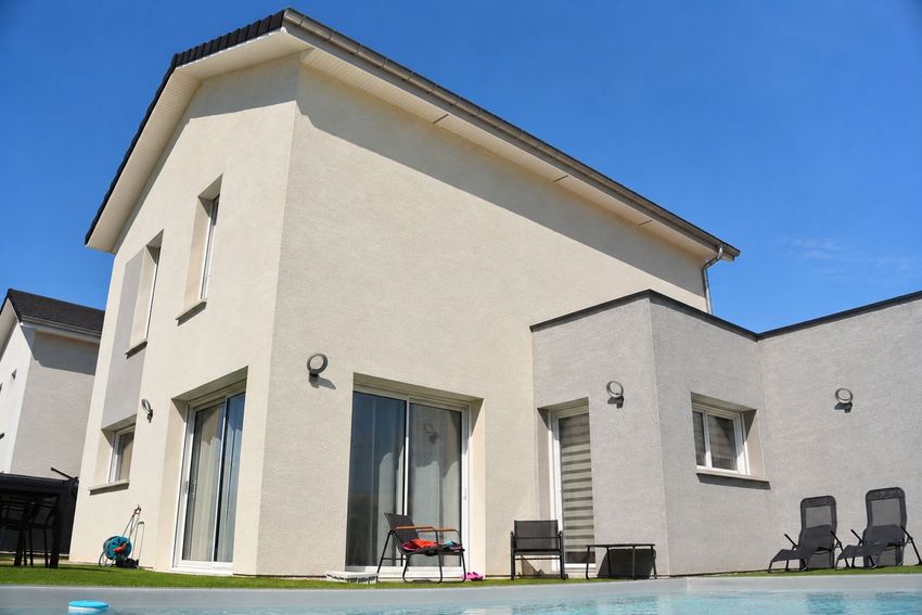 Image Façade à  maison individuelle de Devecey