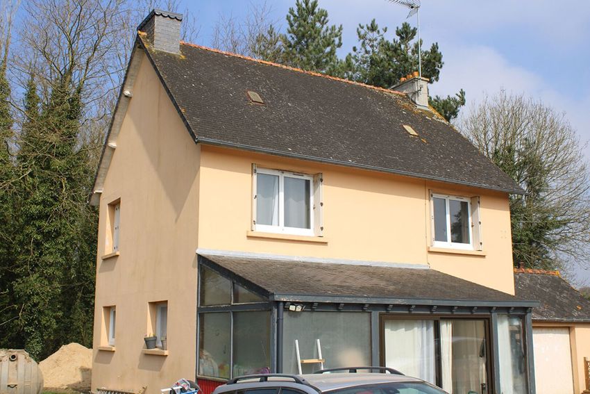 Image Façade à  maison individuelle de Saint-Gildas