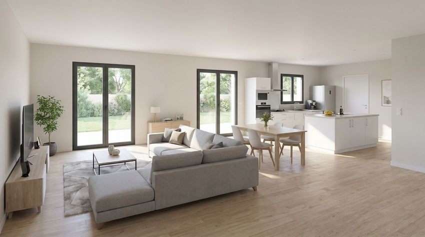 Image Salon à  maison individuelle de Huisseau-sur-Mauves