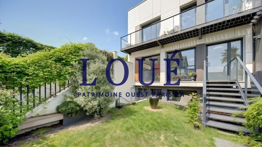 Image Façade à  maison individuelle de Rueil-Malmaison