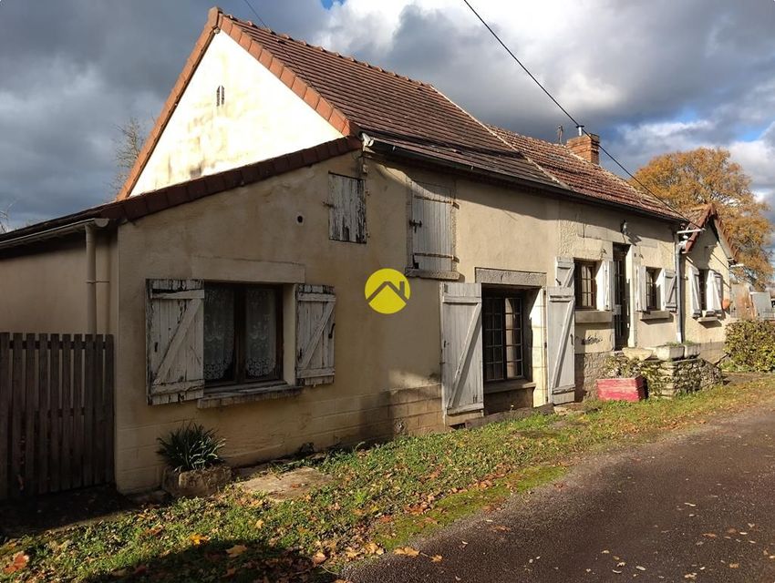 Image Façade à  maison de village de Valigny