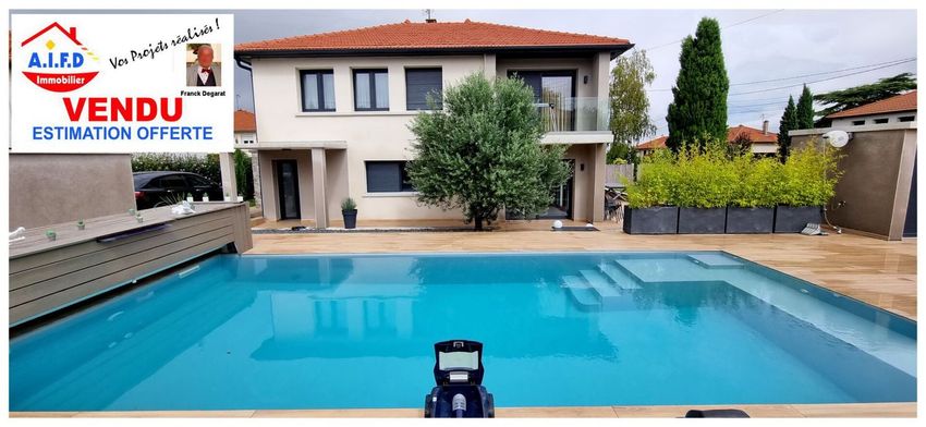 Image Piscine à  maison individuelle de Feyzin