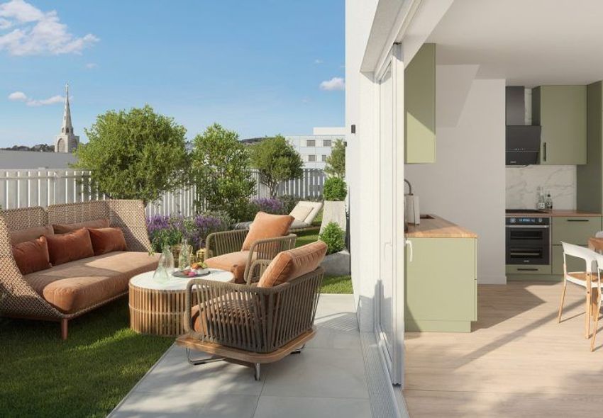 Image Terrasse à appartement de Bagneux