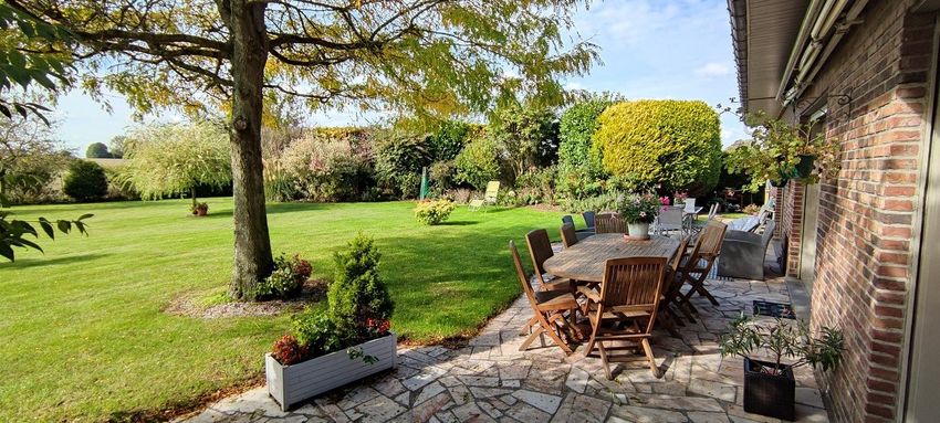 Image Jardin à  maison individuelle de Linselles