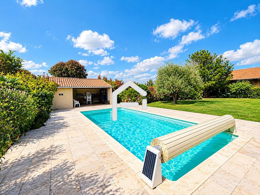Image Piscine à  maison individuelle de Longages