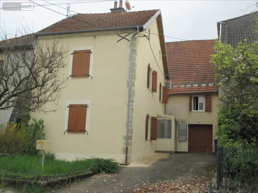 Image Façade à  maison individuelle de Baulay