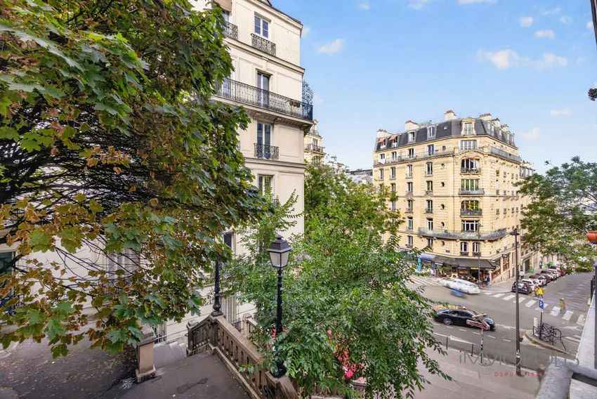 Image Vue à appartement de Montmartre