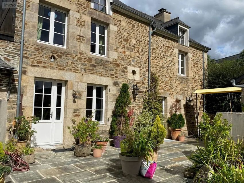 Image Façade à  maison individuelle de Langrolay-sur-Rance
