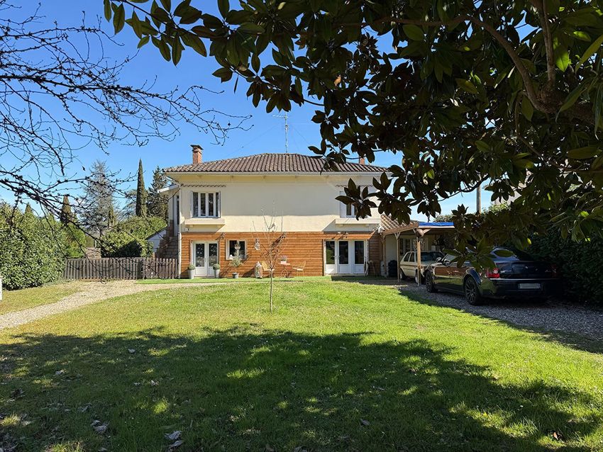 Image Façade à  maison individuelle de Miramont-de-Guyenne