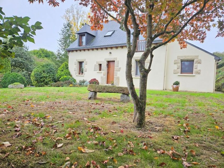 Image Façade à  maison individuelle de Boqueho