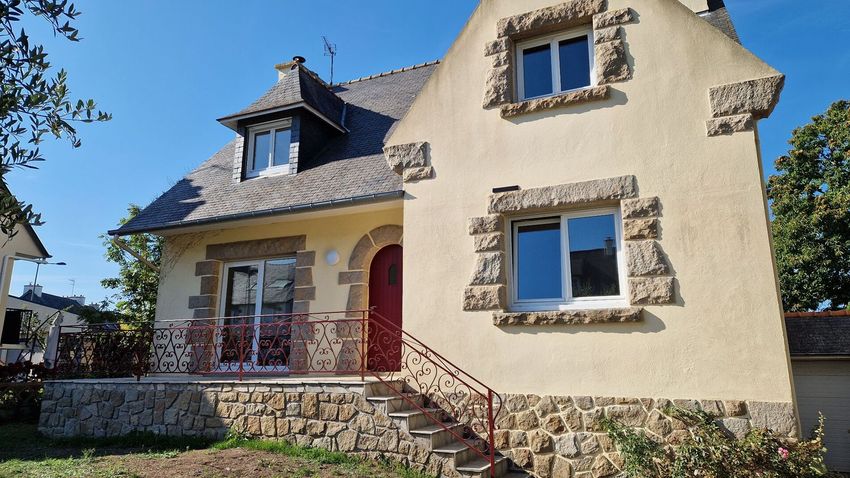 Image Façade à  maison individuelle de Trégueux
