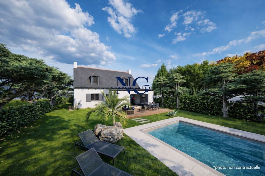 Image Piscine à  maison individuelle de Sarzeau