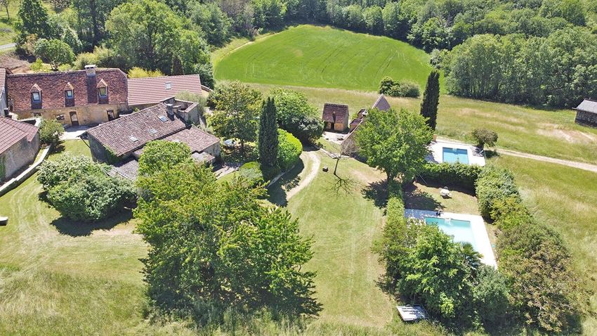 Image Jardin à  maison mitoyenne de Coly-Saint-Amand