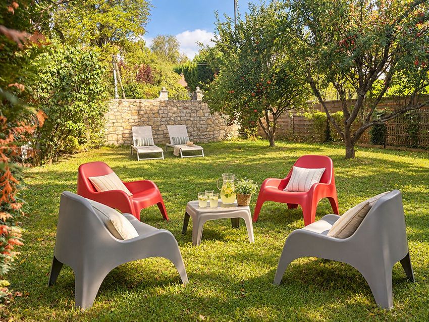 Image Jardin à  maison mitoyenne de Le Pecq