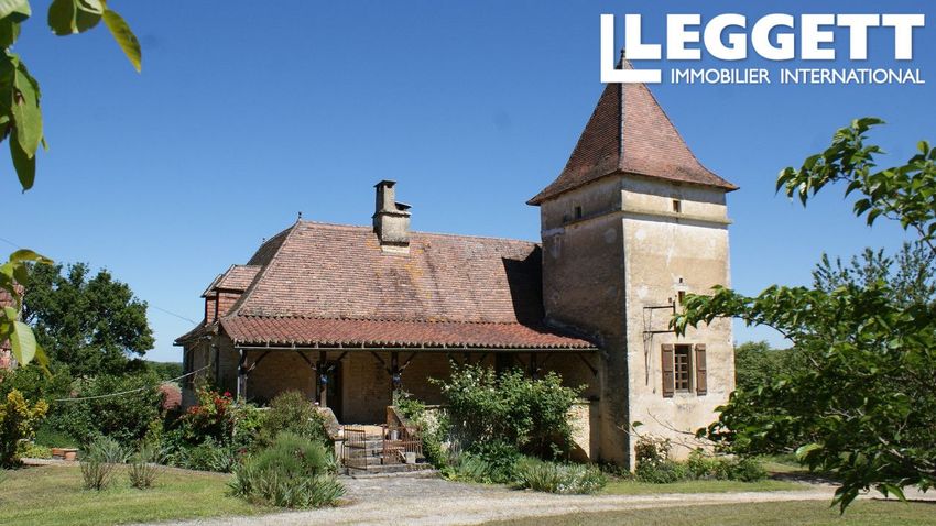 Image Façade à  propriété agricole de Cazals