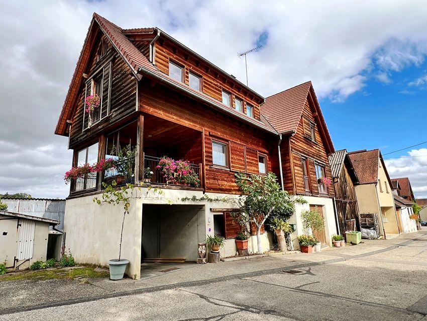 Image Façade à  maison individuelle de Riquewihr