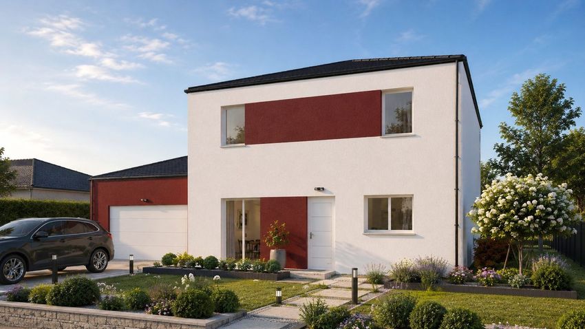 Image Façade à  maison individuelle de Dommartin-lès-Toul