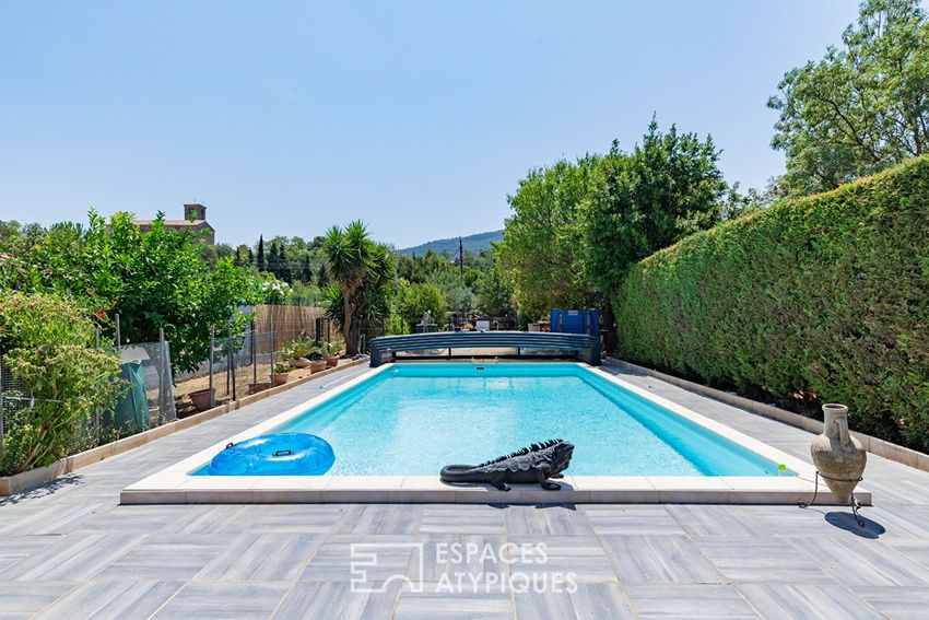 Image Piscine à  maison mitoyenne de Lavalette
