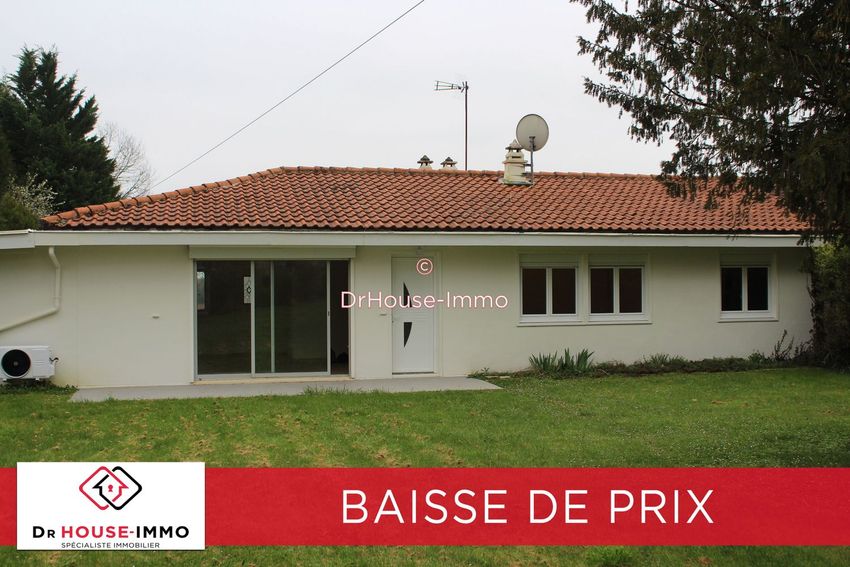 Image Façade à  villa de Mornac