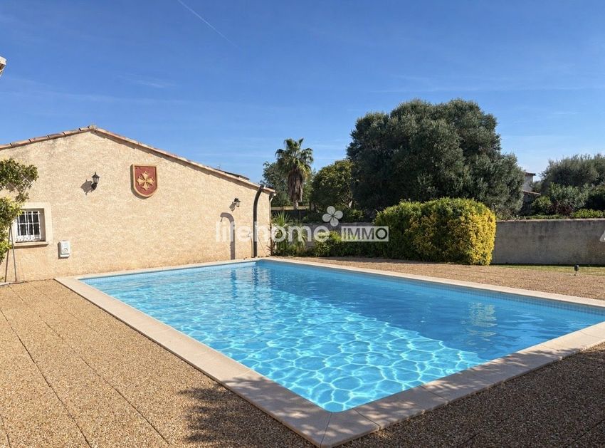 Image Piscine à  maison individuelle de Fabrègues