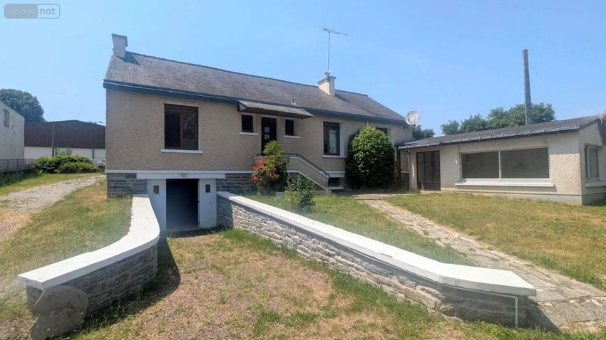 Image Façade à  maison individuelle de La Gacilly