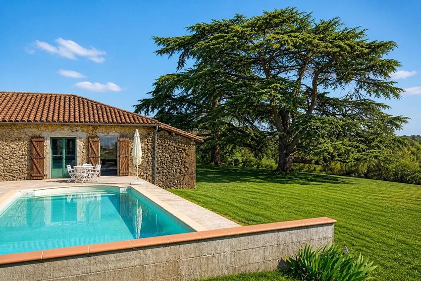 Image Piscine à  maison individuelle de Saint-Arailles