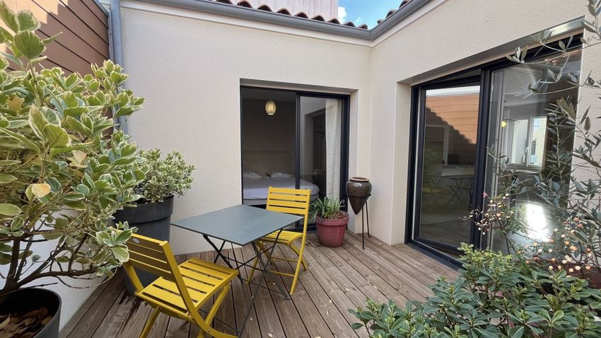 Image Terrasse à  maison individuelle de Niort