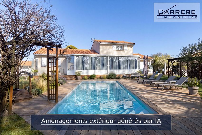Image Piscine à  maison individuelle de Floirac