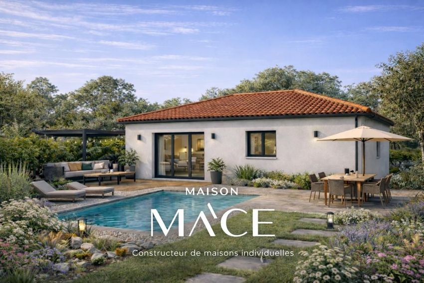 Image Façade à  maison individuelle de Cabrières