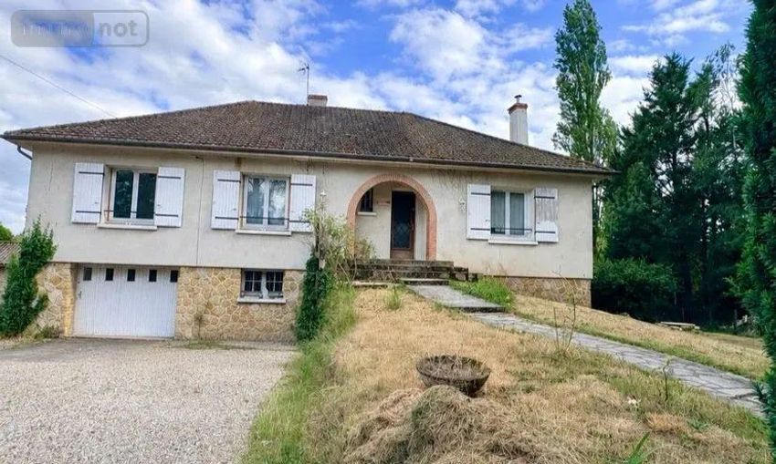 Image Façade à  maison individuelle de Salbris