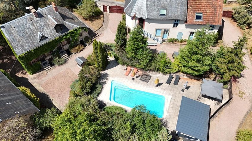 Image Piscine à  propriété agricole de Chissey-en-Morvan