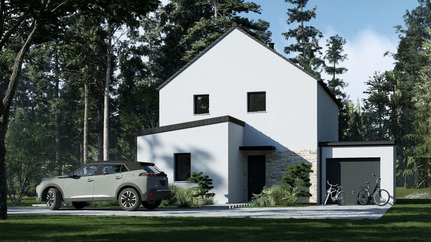 Image Façade à  maison individuelle de Cancale