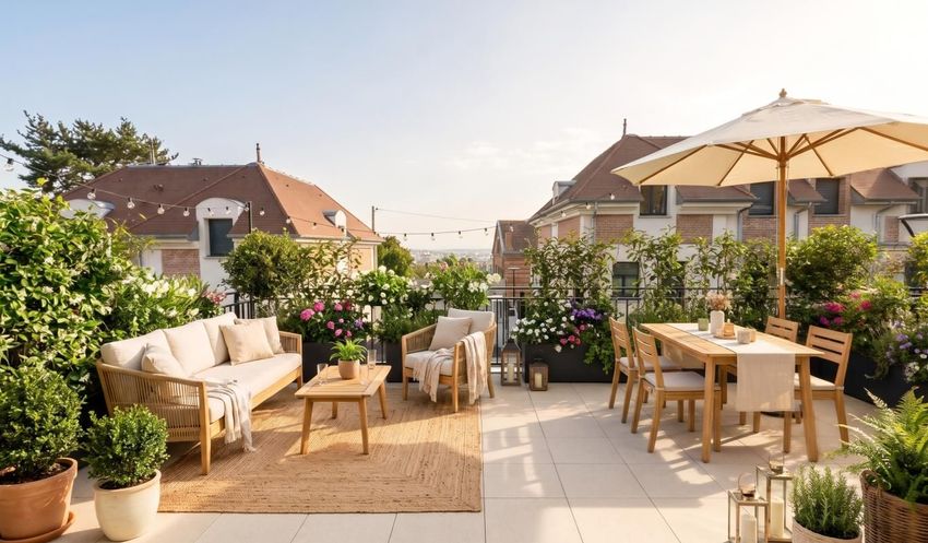 Image Terrasse à appartement de Cormeilles-en-Parisis