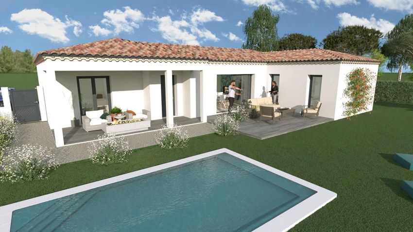 Image Piscine à  maison individuelle de Malataverne