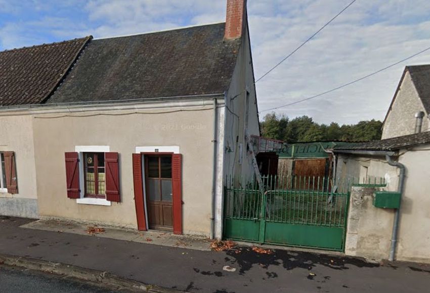 Image Façade à  maison mitoyenne de Méobecq