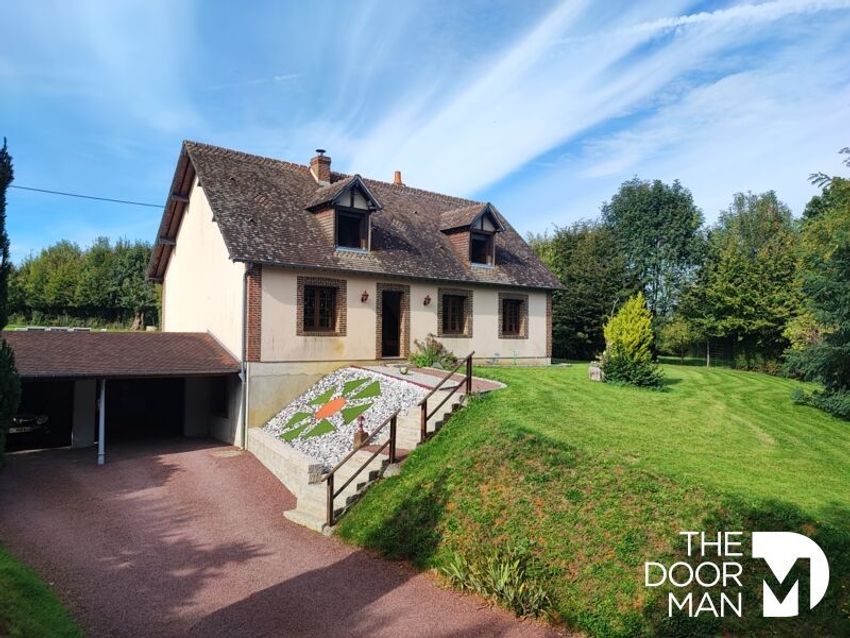 Image Façade à  maison individuelle de Échauffour
