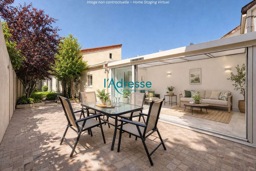 Image Terrasse à  maison individuelle de Nanterre