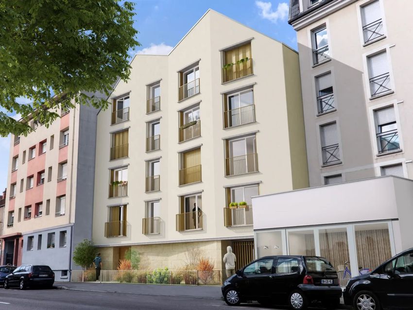 Image Façade à appartement de Sans numéro Rue d’Auxonne