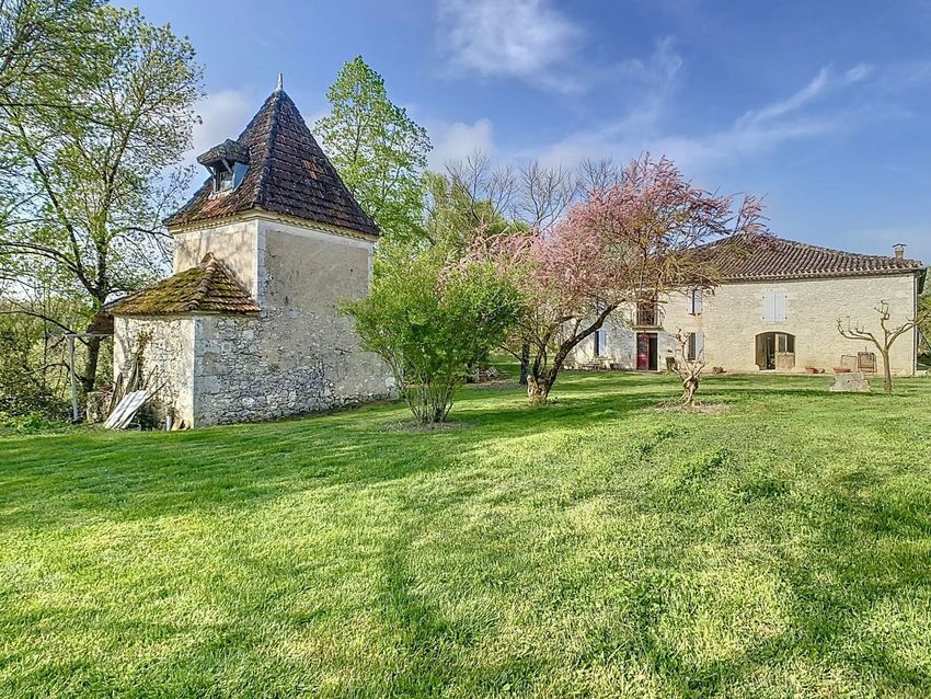 Image Façade à  maison de maître de Fleurance