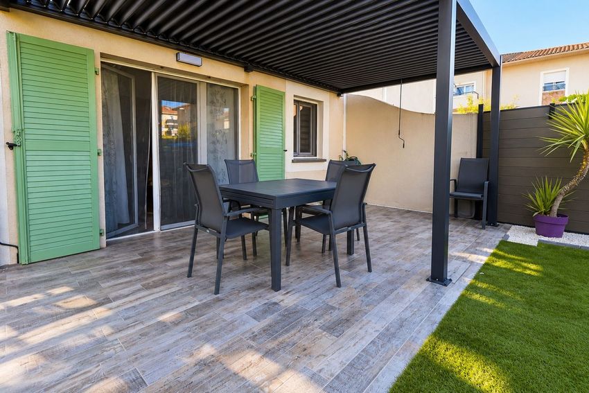 Image Terrasse à  maison individuelle de Le Muy