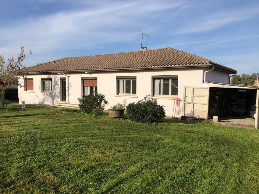 Image Façade à  maison individuelle de Pugnac