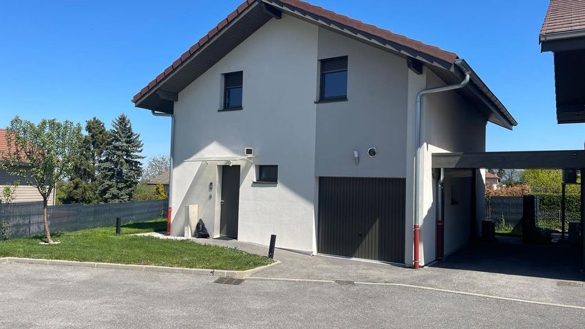 Image Façade à  maison individuelle de Valleiry