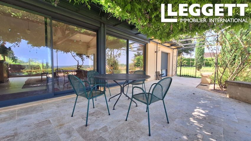 Image Terrasse à  maison individuelle de Tamniès