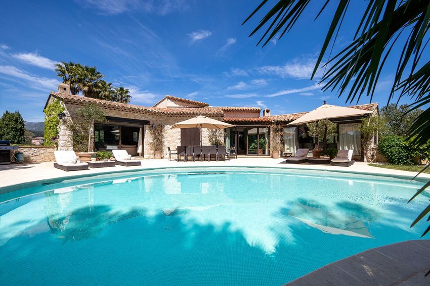 Image Piscine à  villa de Saint-Paul-de-Vence