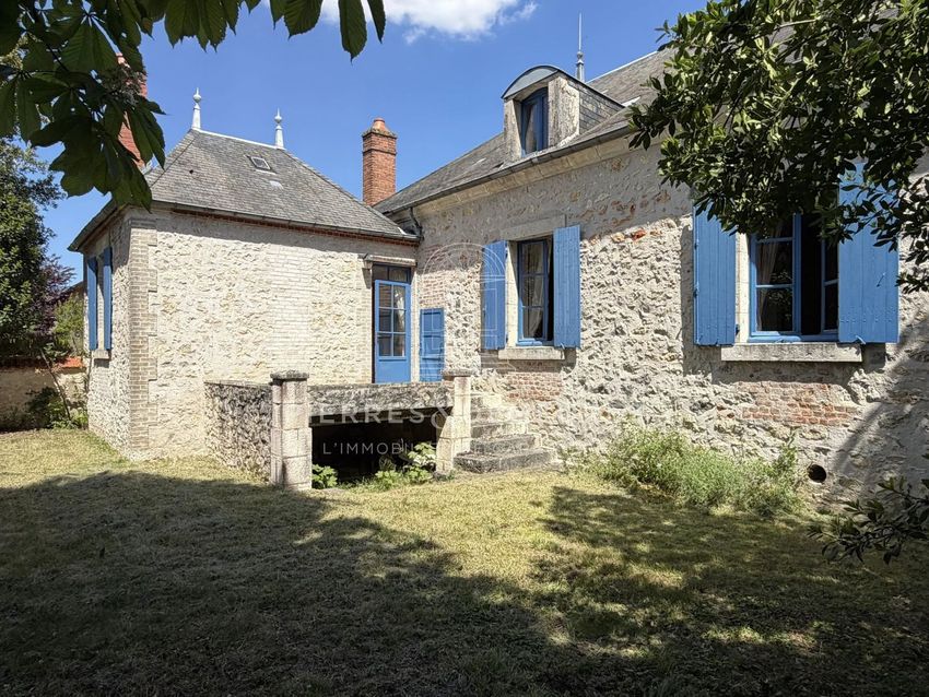 Image Jardin à  maison de maître de La Chapelle-Saint-Ursin