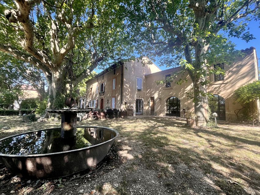 Image Jardin à  propriété agricole de Carpentras