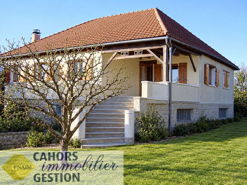 Image Façade à  maison individuelle de Catus