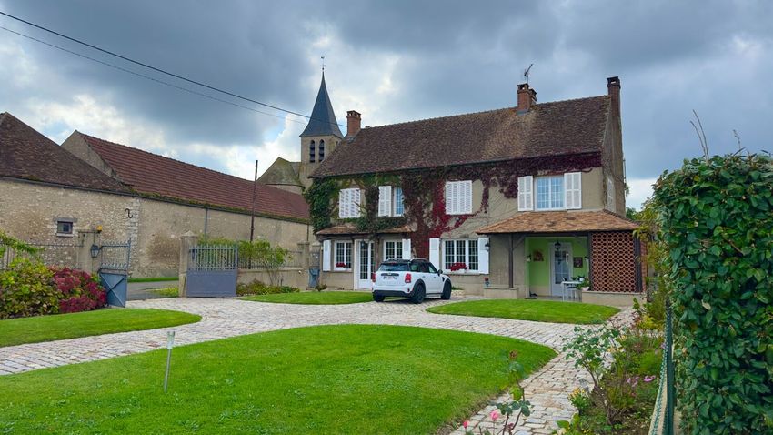 Image Façade à  maison individuelle de Bransles
