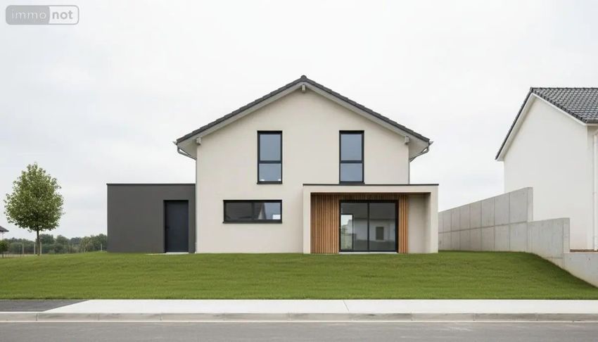 Image Façade à  maison individuelle de Valleiry